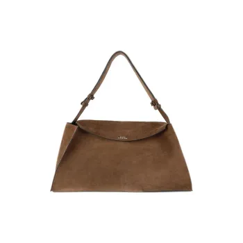 STUDIO NICHOLSON Suede Shoulder Bag Women's Brown