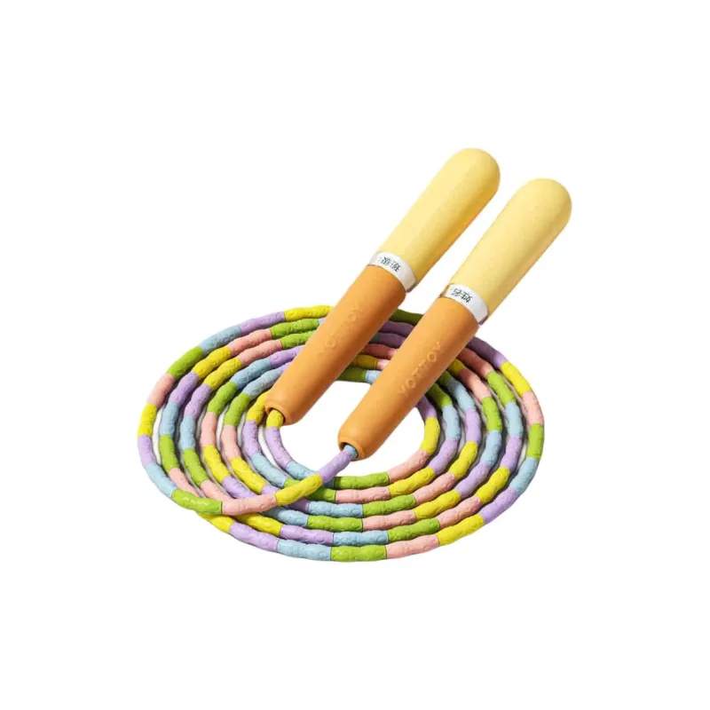 YOTTOY Student Supply Non Countable Jump Ropes Kids Handle Material PP, Rope Material PP TPE 3m-4
