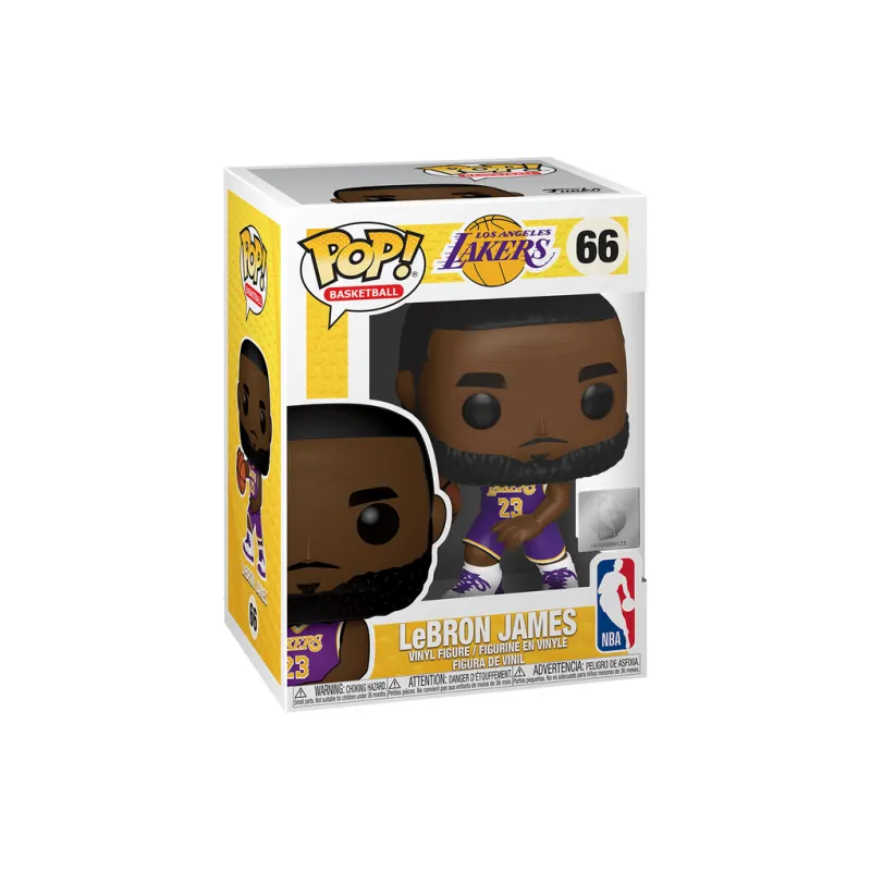 Funko Pop! Basketball Nba LeBron James Lakers Figure #66-2