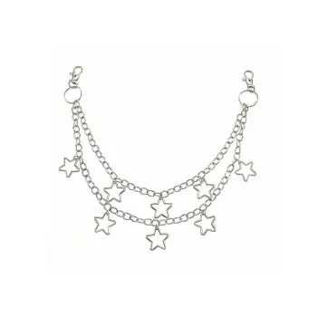 CHRROTA Metal Pants Chains Unisex