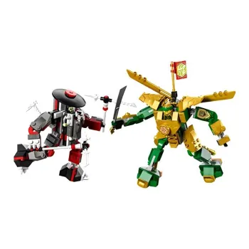 LEGO Jay Walker Ninjago Character Lloyd Montgomery Garmadon Loid Mecha Battle EVO Building Blocks 223pcs 71781