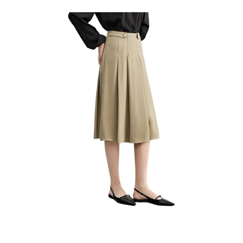 SENTUBILA Casual Long Skirts Women's-10