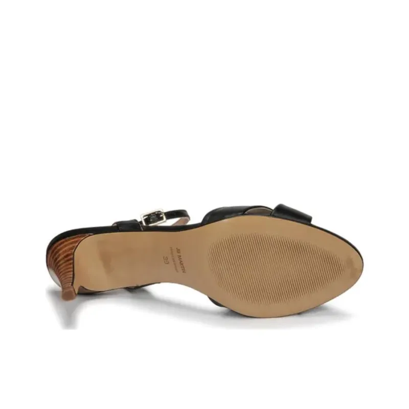 JB MARTIN Poetie Strap Sandals Women's Black-6
