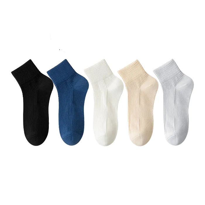 Cotton Gene Mid-Calf Socks Men's 5 Pack-8