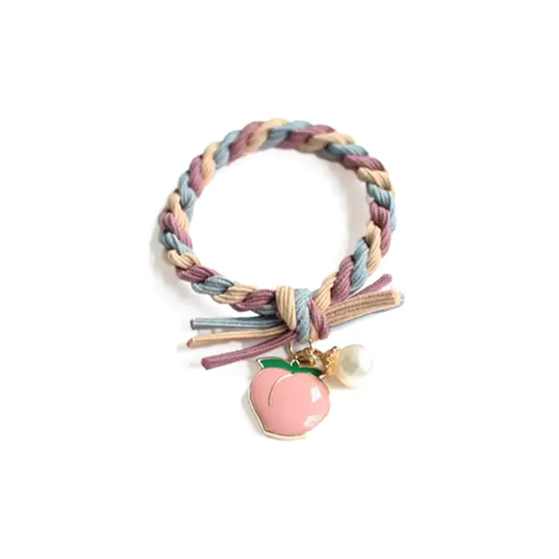 QIHUAMANYU Alloy Hair Tie Women's-2