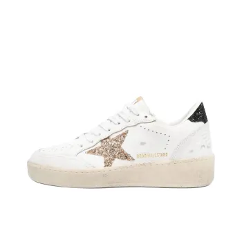 Golden Goose Ball Star 2 Low Top Skateboard Shoes Women's White