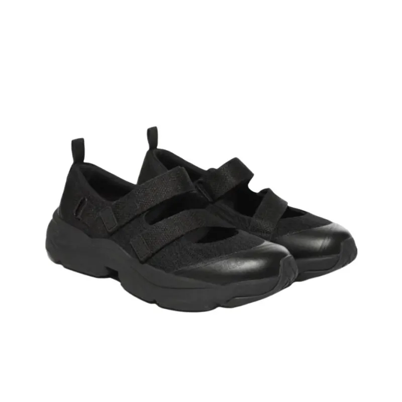 FILA Ray Anti Slip Wear Resistant Low Top Casual Shoes Unisex Black-1