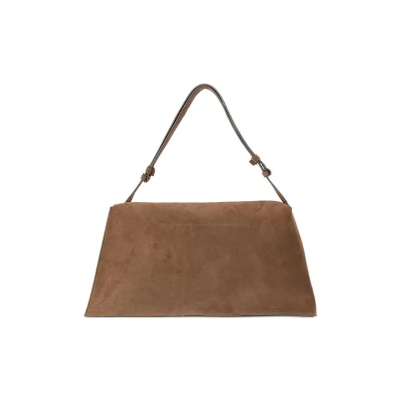 STUDIO NICHOLSON Suede Shoulder Bag Women's Brown-2