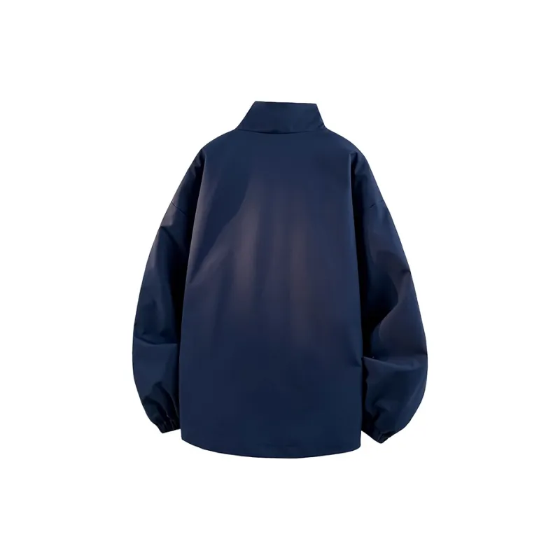 Warrior Ride The Wind Collection Open-Ended Smile Collection Baseball Jacket Unisex-1