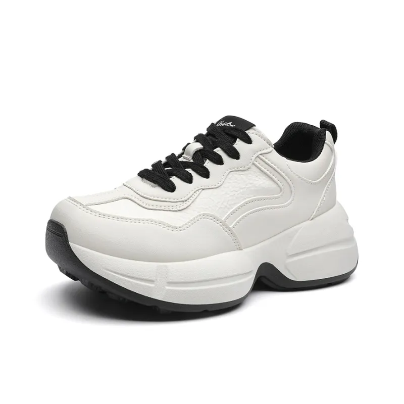 ABIDJAN Lightweight Height Increasing Low-Top Chunky Sneakers Women's-7