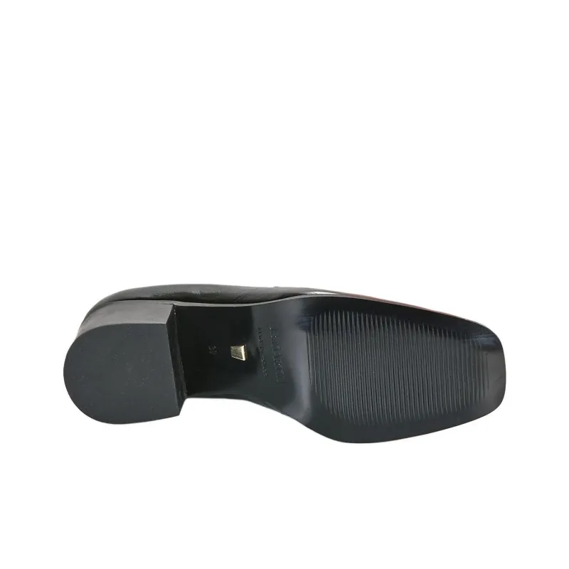 JB MARTIN Vita Chunky Heel High Heels 6cm Women's Black-6