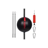 Black Red Spherical Speed Balls[Includes 2 Strings+Pump+Air Valve Needle+2 Hooks]