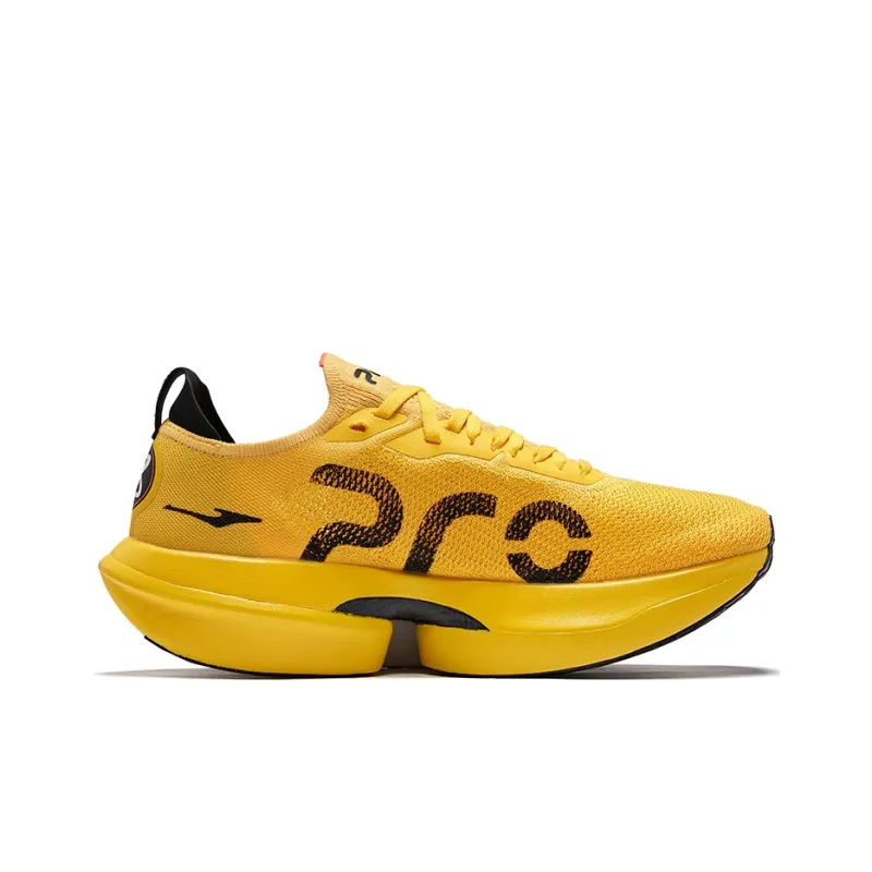 Erke Zhineng Pro2 Cushioning Rebound Low Top Full Length Carbon Plate Running Shoes Men's Painting Color Scheme-1