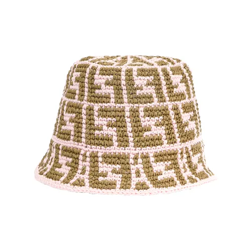 FENDI Bucket Hats Unisex Pink