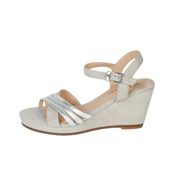 JB MARTIN Quolidays Strap Sandals 8cm Women's Gray