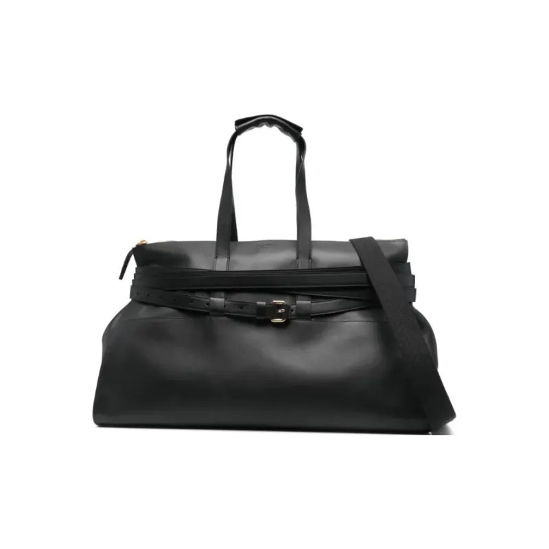 MOSCHINO Leather Holdall-0