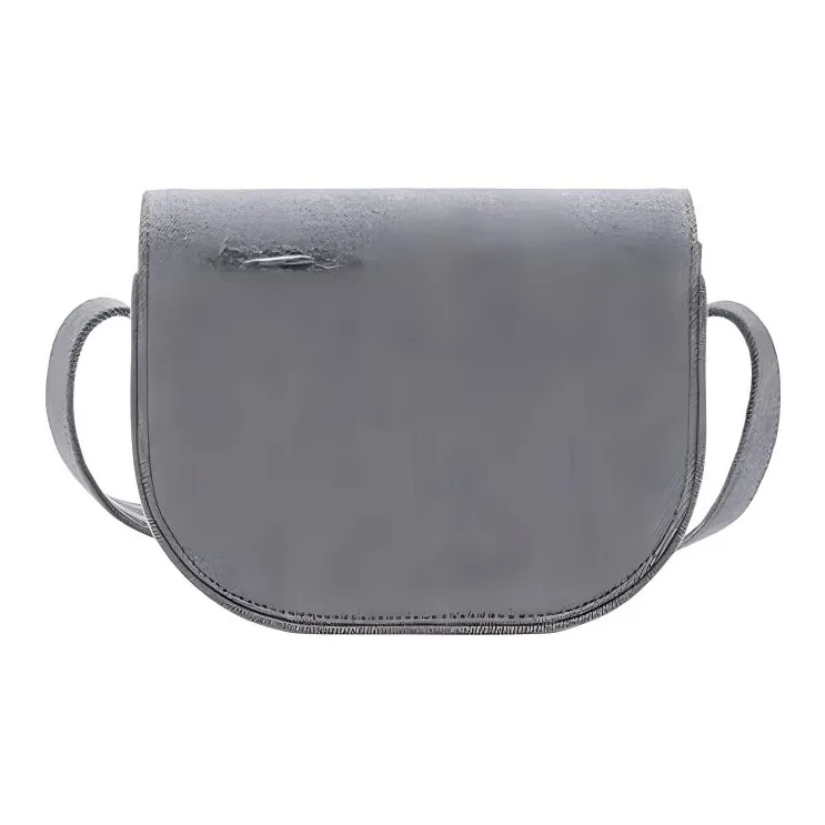 MLB Imitation Denim Crossbody Bag Unisex Gray-4