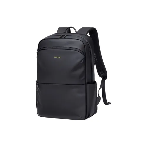GOLF Fabric Backpack Regular Men's Dusty Black/Elegant Gray