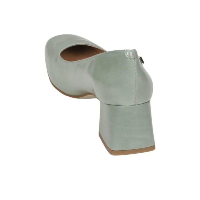 JB MARTIN Viva Chunky Heel High Heels 5.5cm Women's Green-4