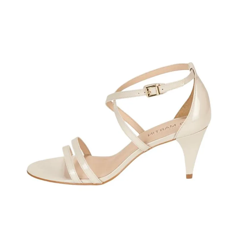 JB MARTIN SUNRISE One Strap Sandals Women's Beige-0