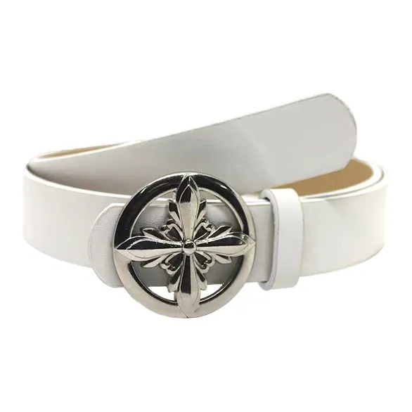 JKEM Faux Leather Belts Women's 2.85cm-8
