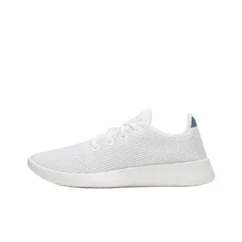 Allbirds Tree Runner Abrasion Resistant Low Top Running Shoes Men's White