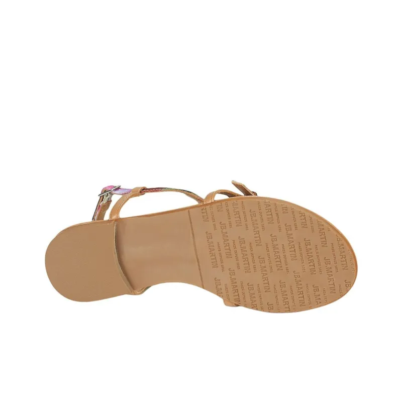 JB MARTIN Aloha Strap Sandals Women's Multicolor-6