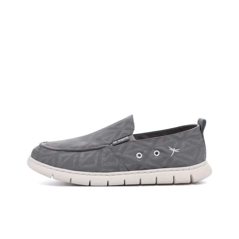 RED DRAGONFLY Casual Fabric Shoes Low Top Slip on Slip on Shoes Lightweight Slip on Shoes-6