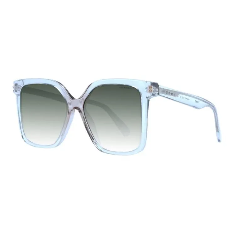 Ana Hickmann Acetate Irregular Shape Sunglasses Women's Gradient-0