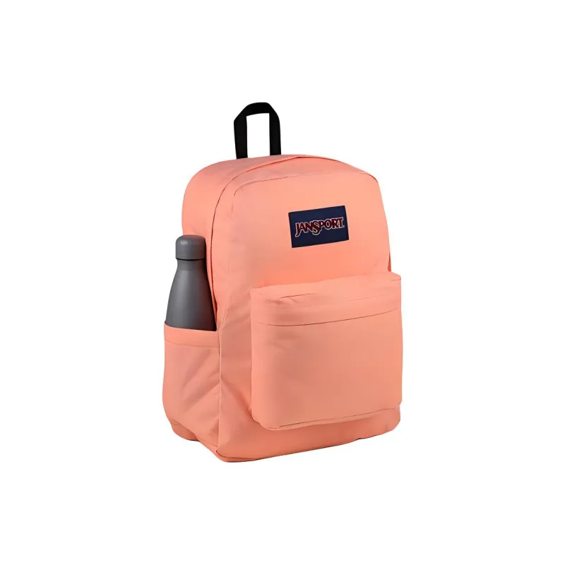 JanSport Polyester Backpack Medium Size Unisex Neon Orange-2