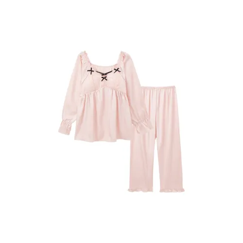 Sleeping Beauty Pajama Set Women's Pink