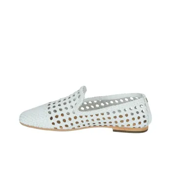 JB MARTIN Tropical Loafers Women's White