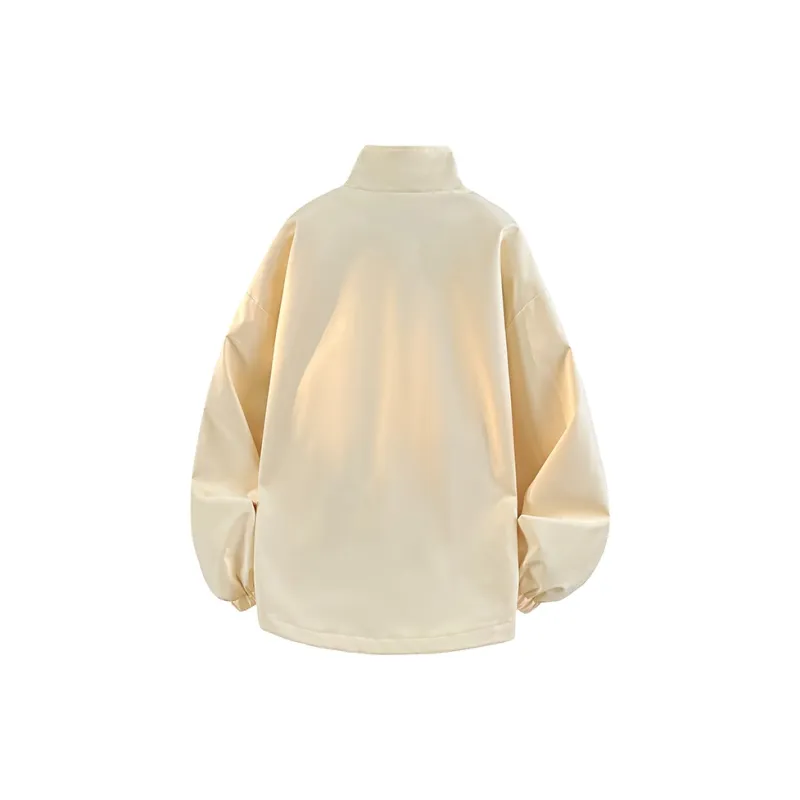 Warrior Ride The Wind Collection Open-Ended Smile Collection Baseball Jacket Unisex-13
