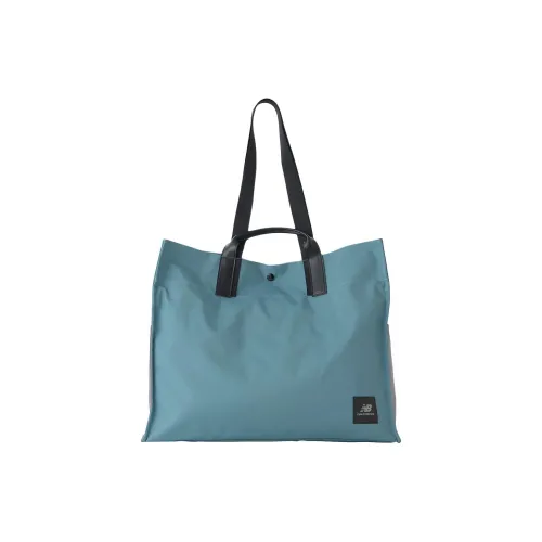 New Balance Nylon Tote Bag, Shopping Bag, Shoulder Bag, Handbag Large Size Unisex Light Indigo
