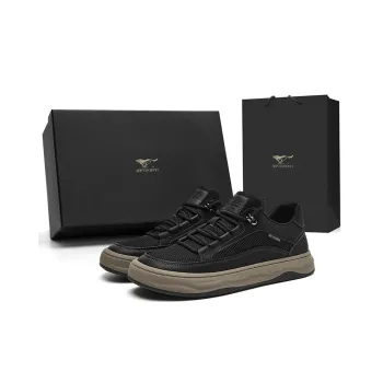 SEPTWOLVES Anti Slip And Wear Resistant Height Increasing Low Top Skateboard Shoes Men's