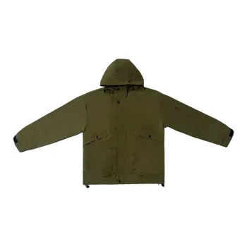 MESUCA Waterproof And Windproof Windbreaker Jacket Unisex Ancient Moss Yellow