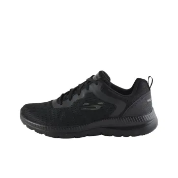 Skechers Cushioning Slip Resistant Low Top Training Shoes Women's Black