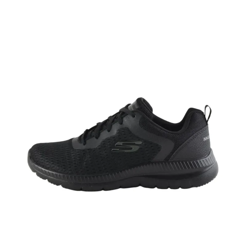 Skechers Shock Absorbers With Slip Resistant Features Low Top Training Shoes Women's Black-0