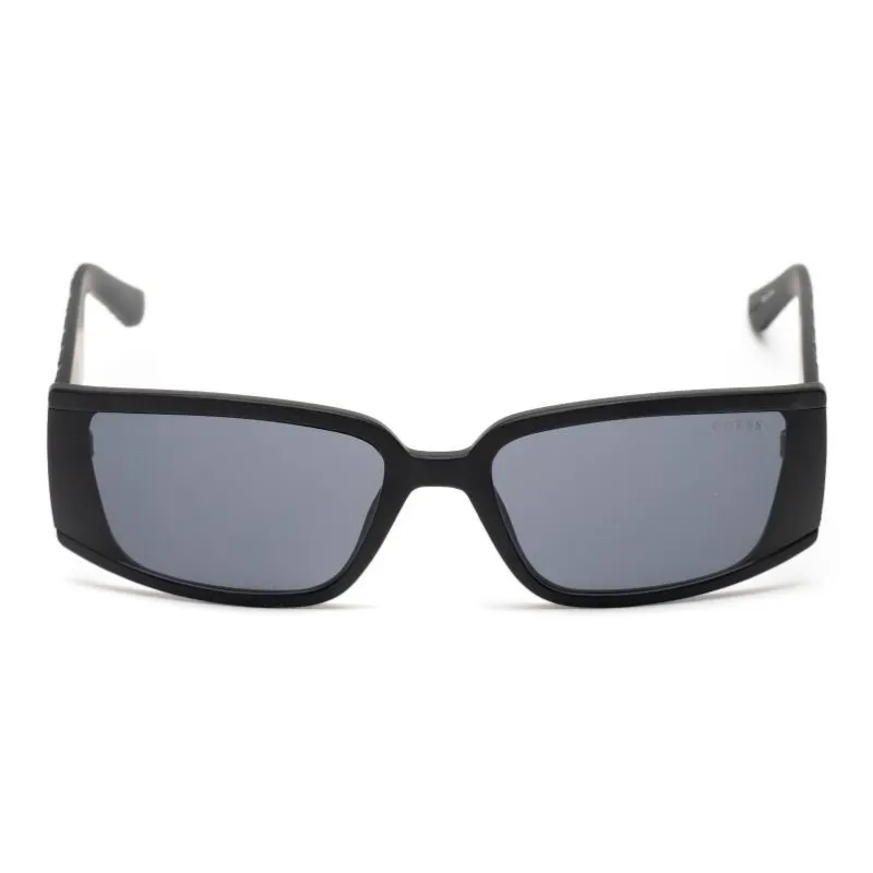 GUESS Resin Irregular Shape Sunglasses Unisex Black-1
