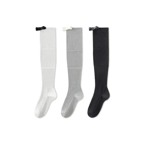 JIAZINI Knee High Socks Women's Combo Set