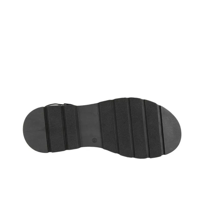 JB MARTIN DELICE Roman Sandals 4cm Women's Black-6