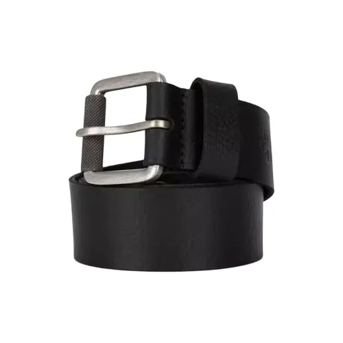 Timberland Buffalo Leather Belts Men's Black  