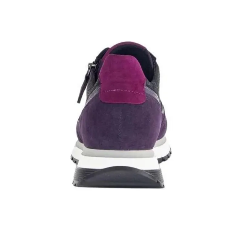 Gabor Comfort Low-Top Casual Shoes Women's Purple-4