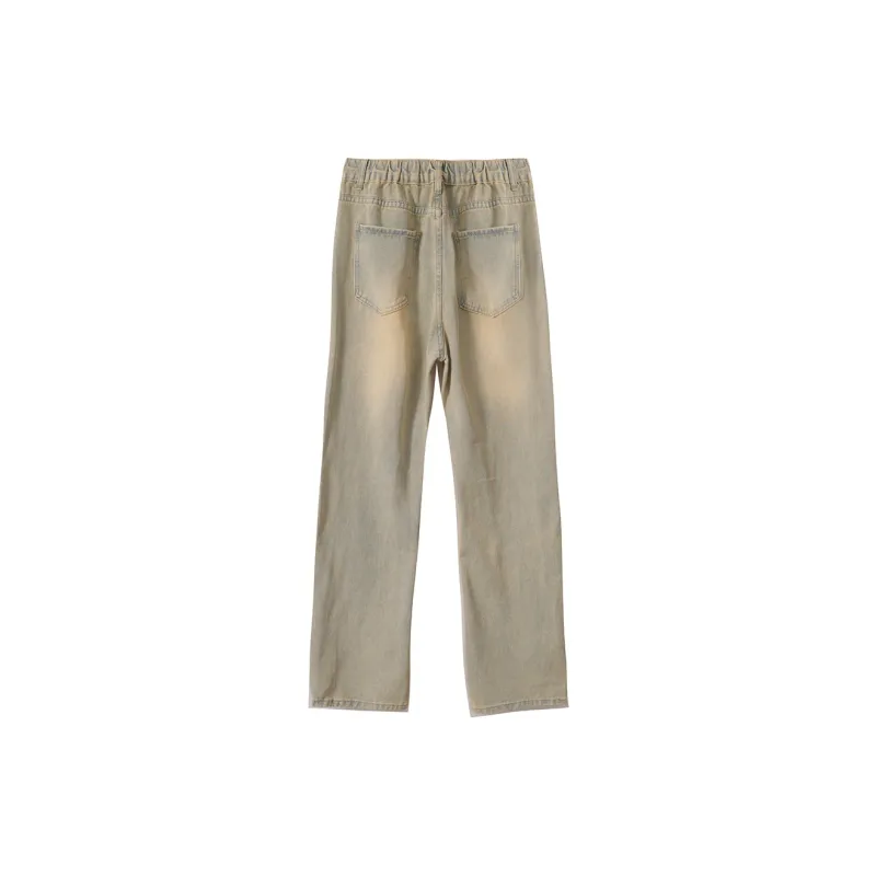 HELEH Jeans Unisex Yellow Mud-1