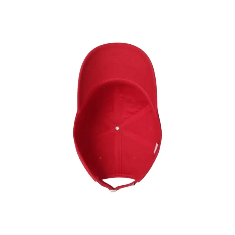 FILA 100% Cotton Baseball Caps Unisex Red-4