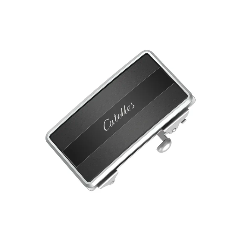 CATELLES Stainless Steel Buckle Men's 3.5cm-18
