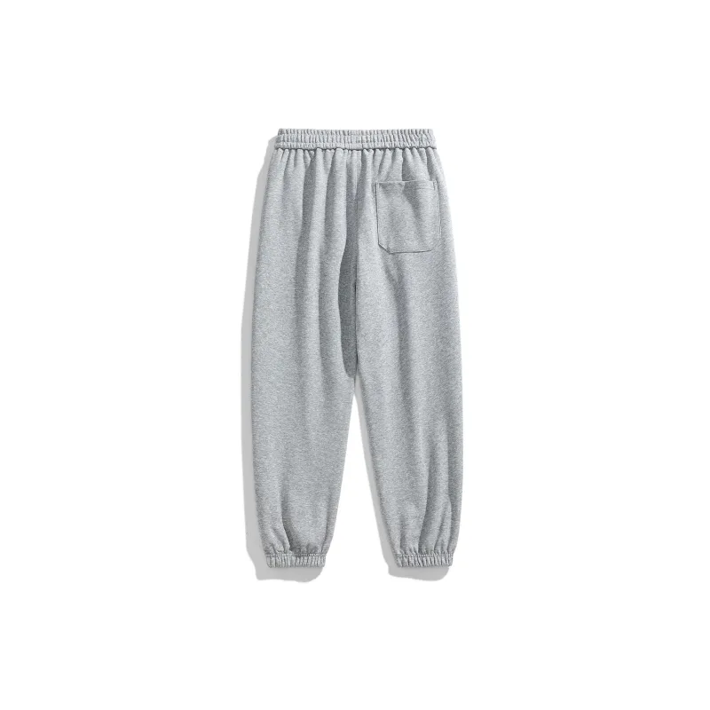 YOUSHIQI Casual Pants Unisex Gray-1
