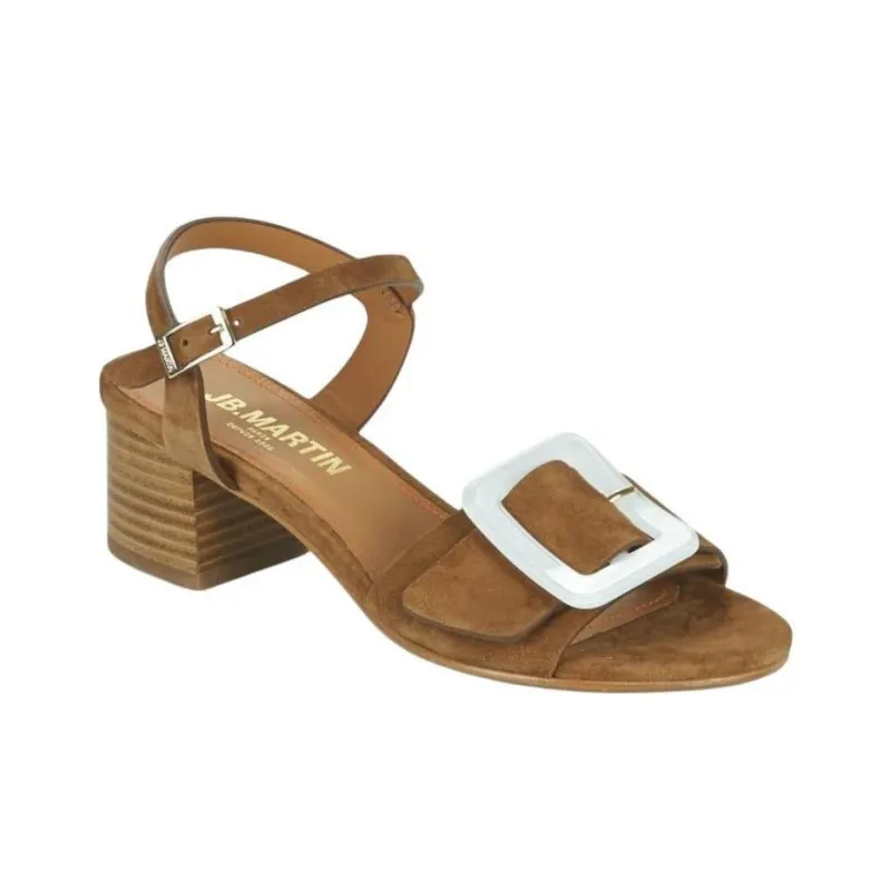 JB MARTIN ELIANE Strap Sandals Women's Brown-2