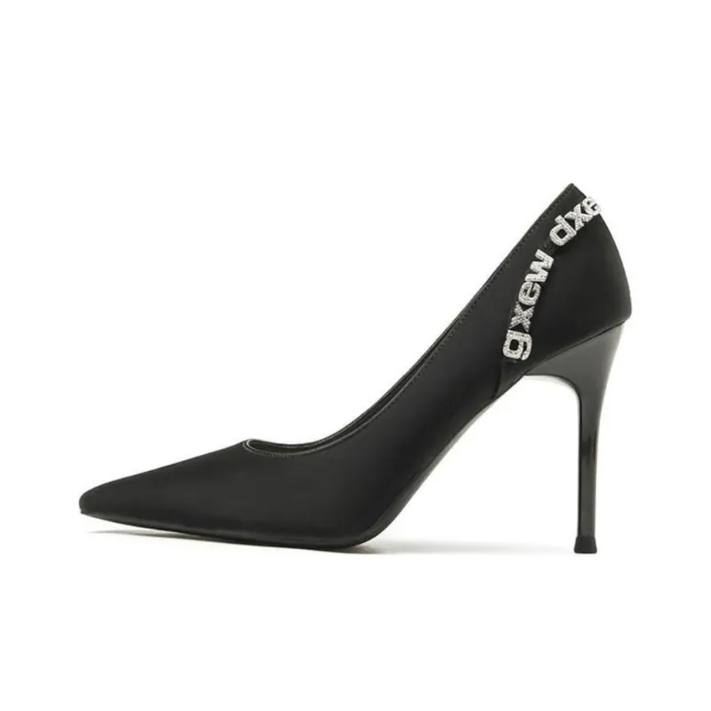 Than Than Me Slim Heel High Heels Women's-4