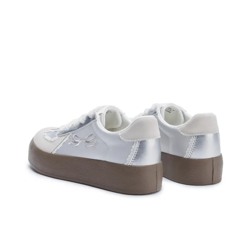 Hotwind Cream Lace Series Skateboard Shoes Women's-2
